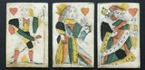 18th Century French Playing Cards Provence 12 Courts Montpellier Painted Stencil
