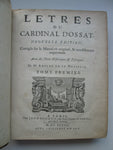 1698 Letters of Cardinal D'Ossat