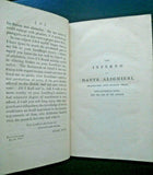 1802 The Divina Commedia of Dante Alighieri, Boyd tr., 1st Ed.