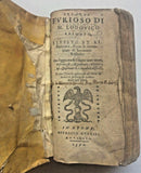 1570 Orlando Furioso, di M. Lodovico, Woodcuts by Petit Bernard
